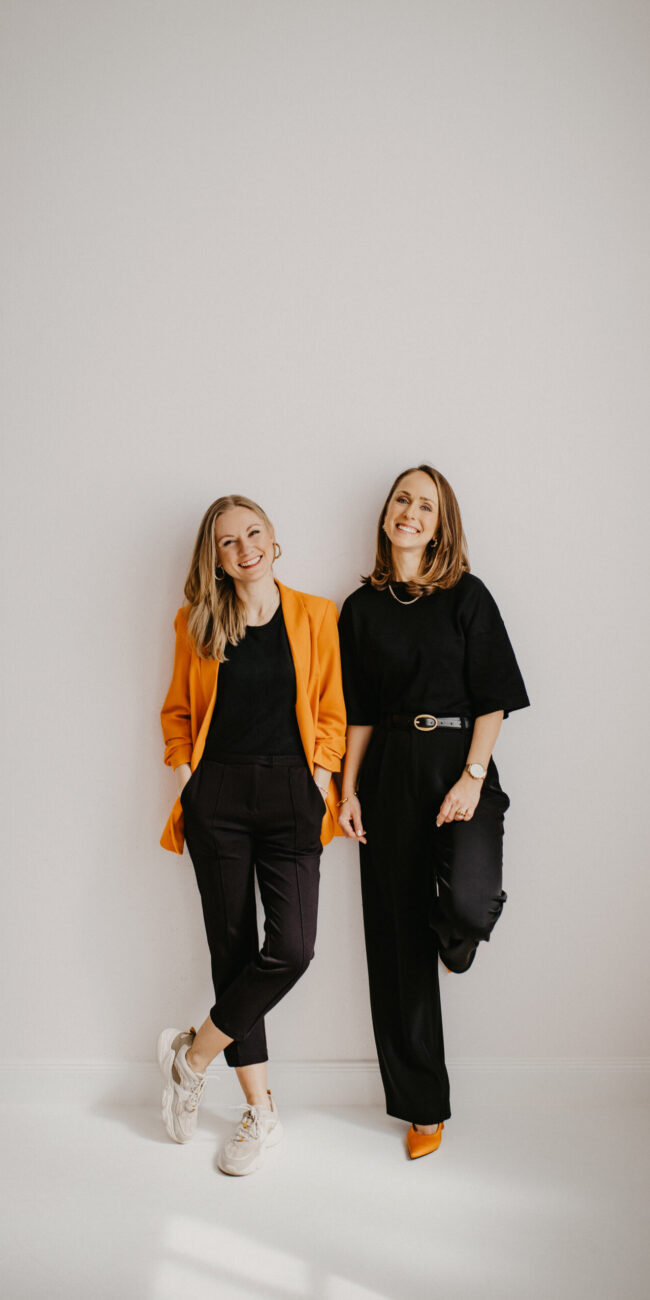 Lisa Zöfgen und Julia Kiener, Gründerinnen von Pommes al dente