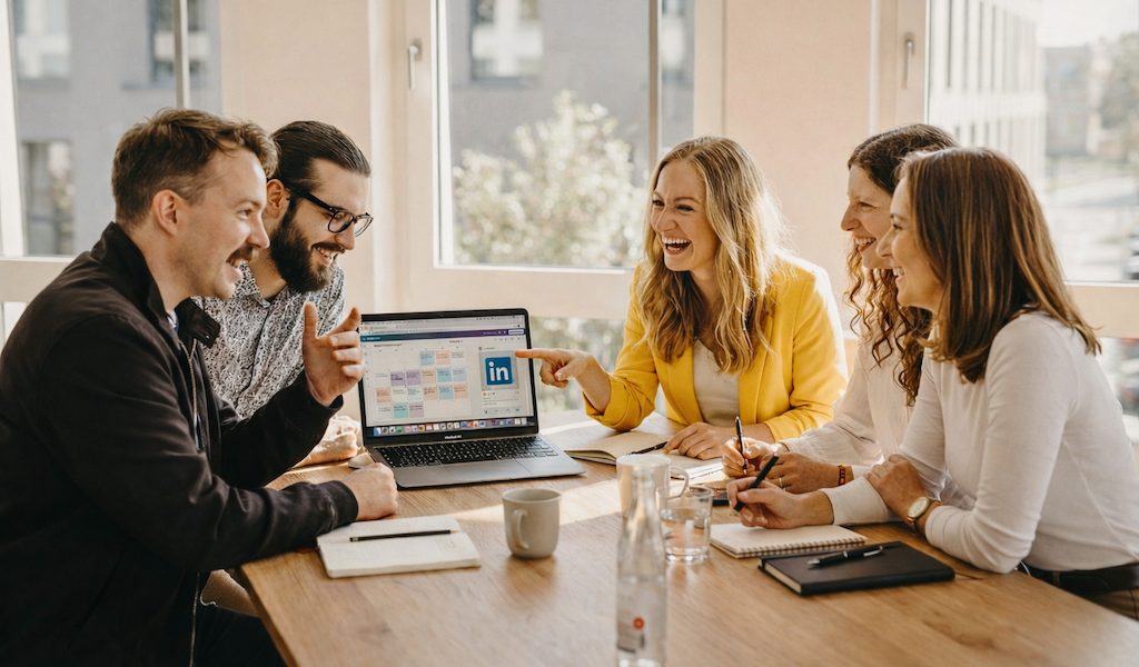 LinkedIn Content Strategie – von einzelnen Posts zu einem strukturierten Content System